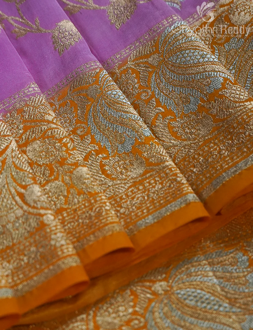 BANARAS KATAN SAREE-SBK689 - Image 4