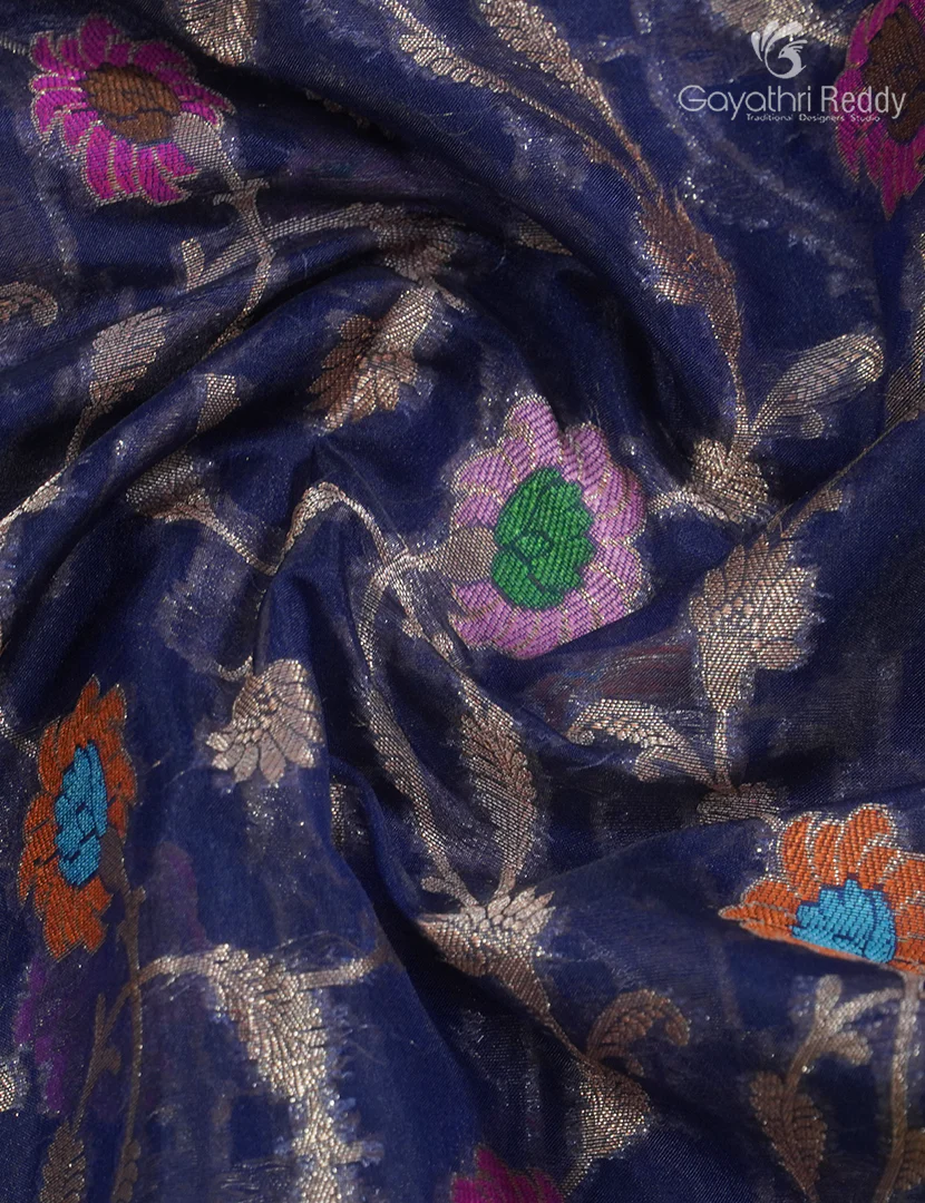 BANARAS KORA SAREE-BKS151 - Image 5