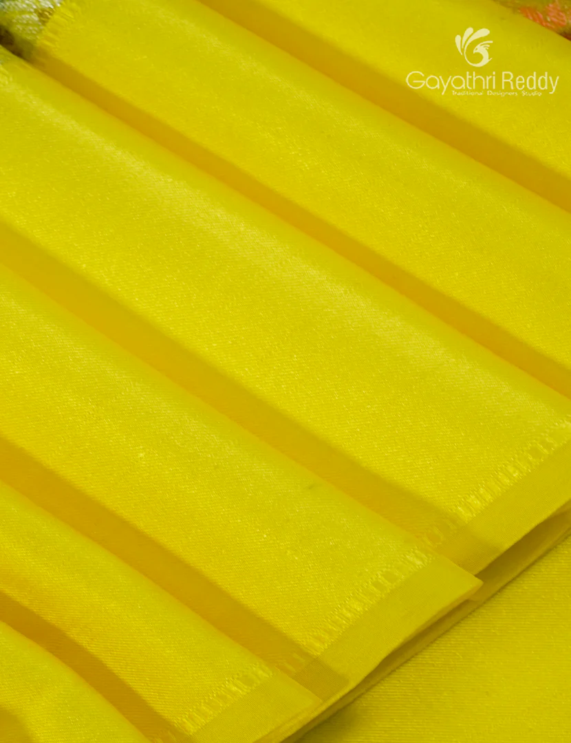 BANARAS PURE KORA COTTON SAREE-BKS153 - Image 4