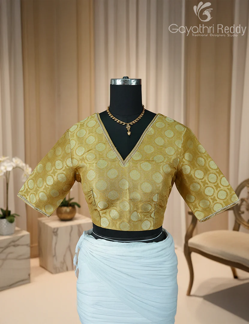 BANARAS (R.D) BLOUSE SAREE-BBS3 - Image 2