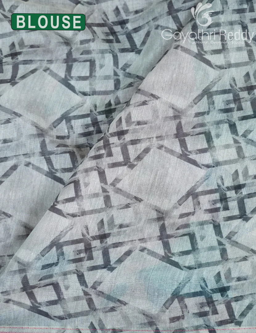 CHANDERI SILK SAREE-CPS1142 - Image 3