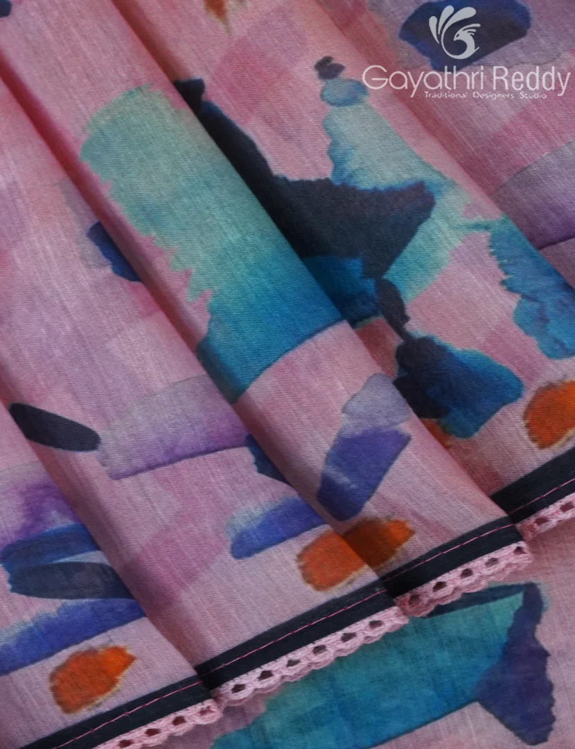 CHANDERI SILK SAREE-CPS1142 - Image 4