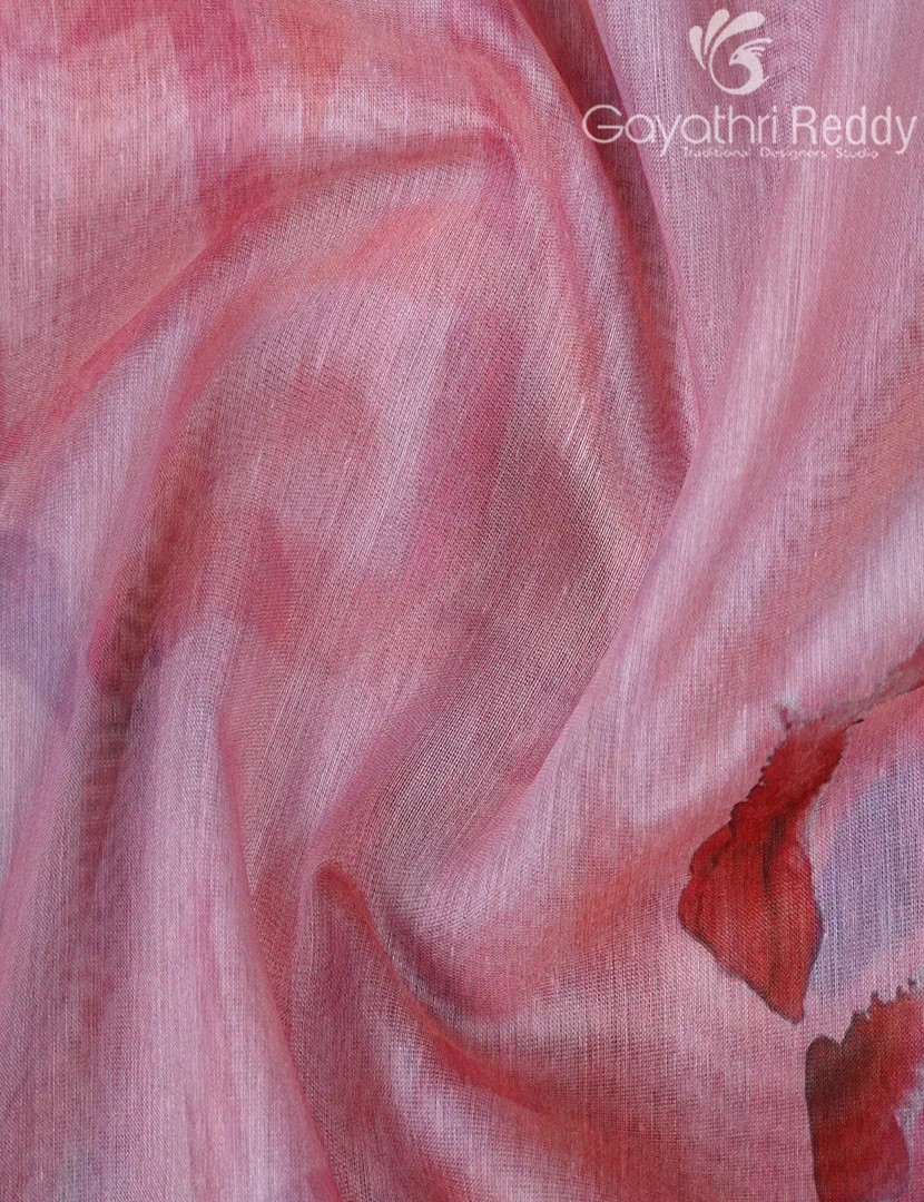 CHANDERI SILK SAREE-CPS1142 - Image 5