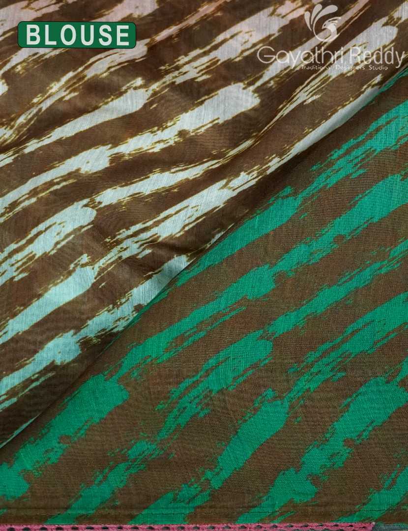CHANDERI SILK SAREE-CPS1145 - Image 3
