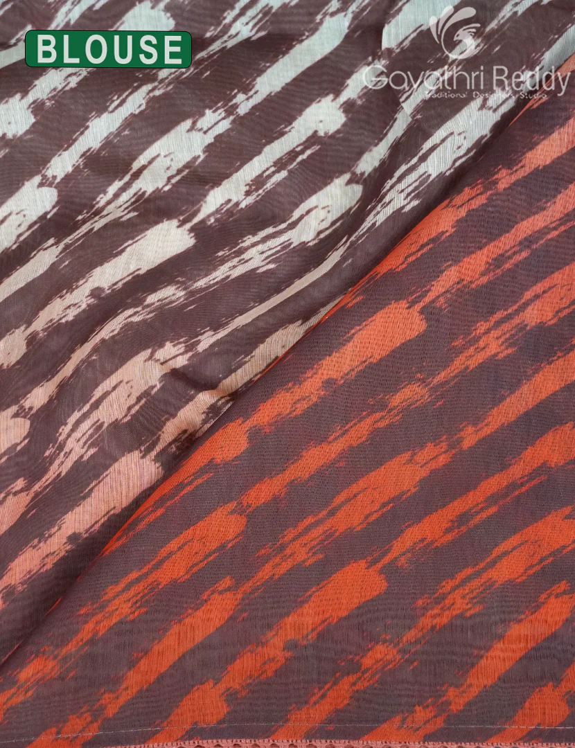 CHANDERI SILK SAREE-CPS1146 - Image 3