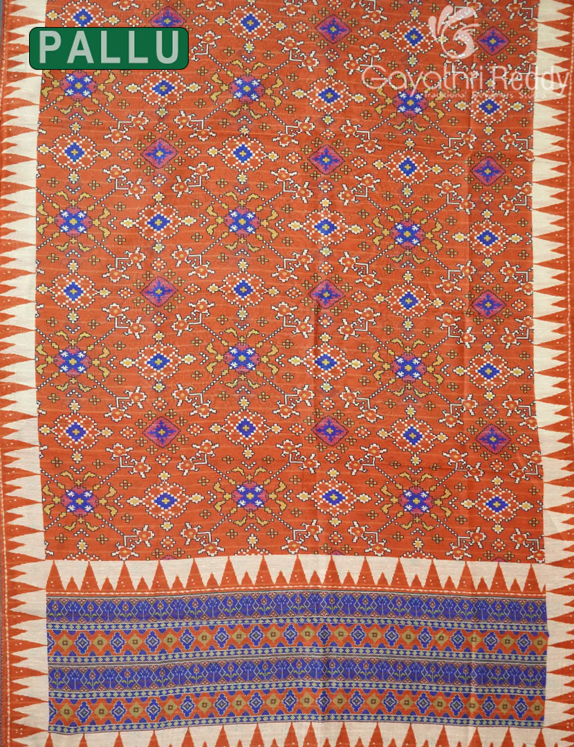 CHANDERI SILK SAREE-CPS1150 - Image 2