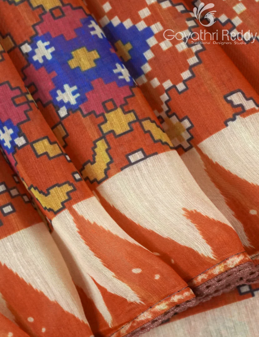 CHANDERI SILK SAREE-CPS1150 - Image 4