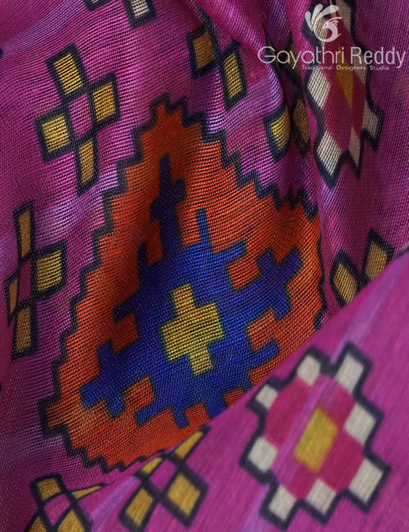 CHANDERI SILK SAREE-CPS1151 - Image 5