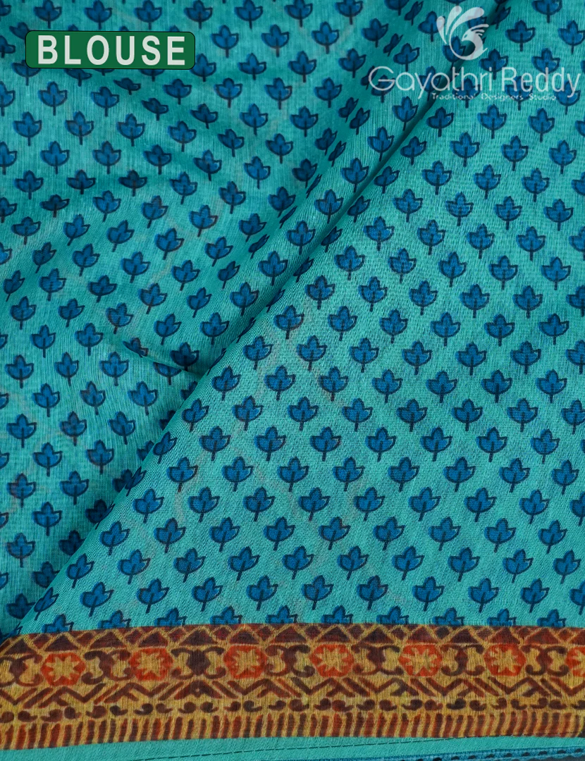 CHANDERI SILK SAREE-CPS1152 - Image 3