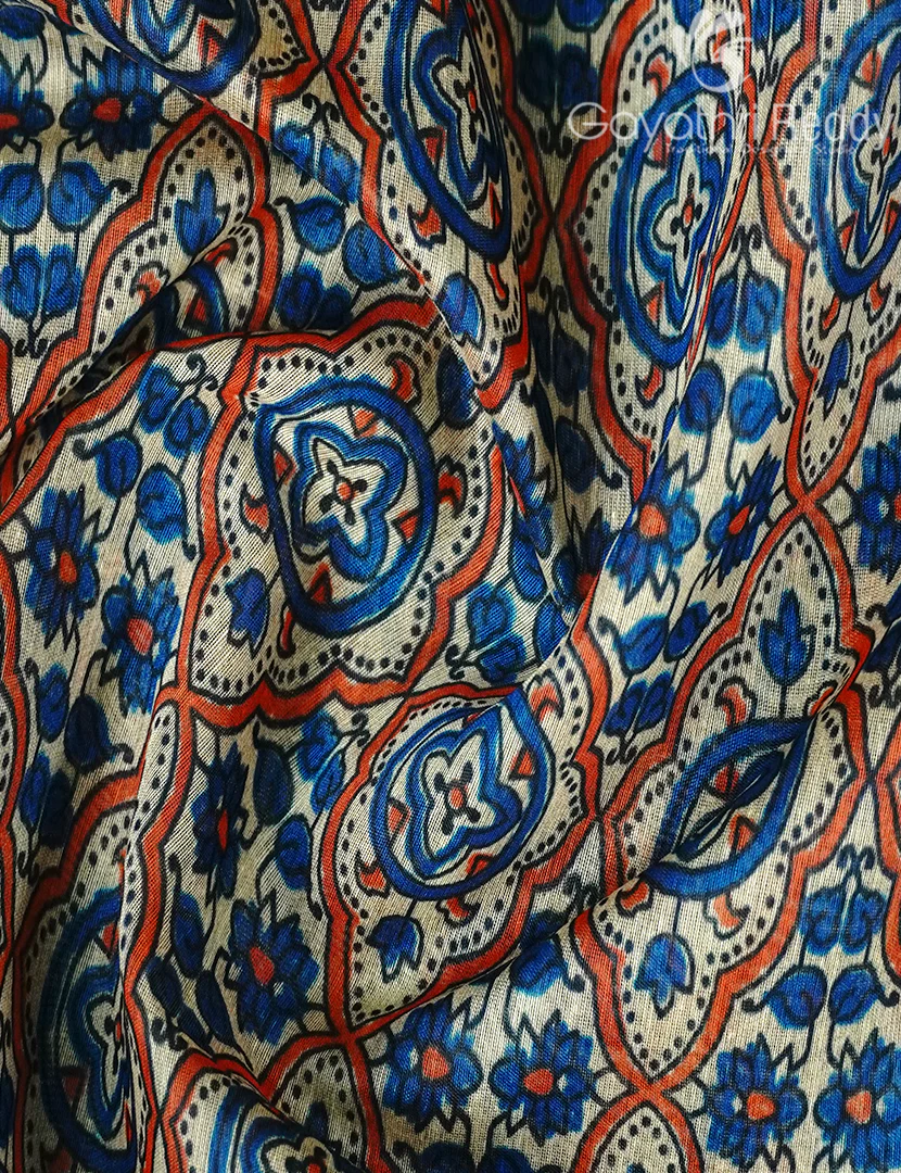 CHANDERI SILK SAREE-CPS1153 - Image 5