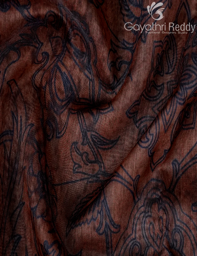 CHANDERI SILK SAREE-CPS1160 - Image 5