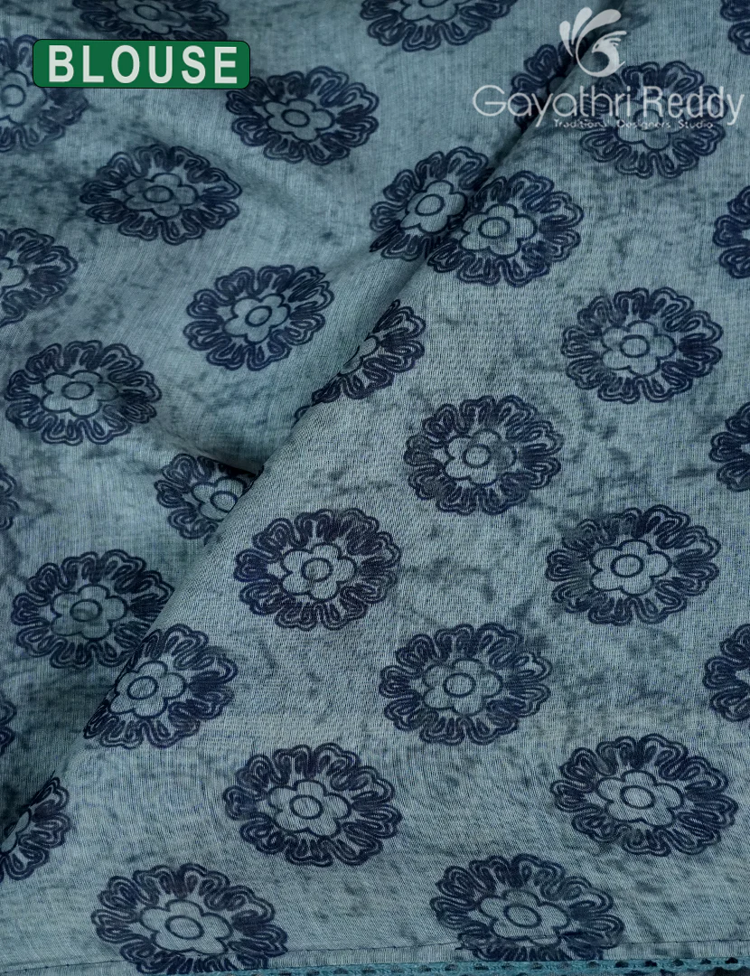 CHANDERI SILK SAREE-CPS1161 - Image 3