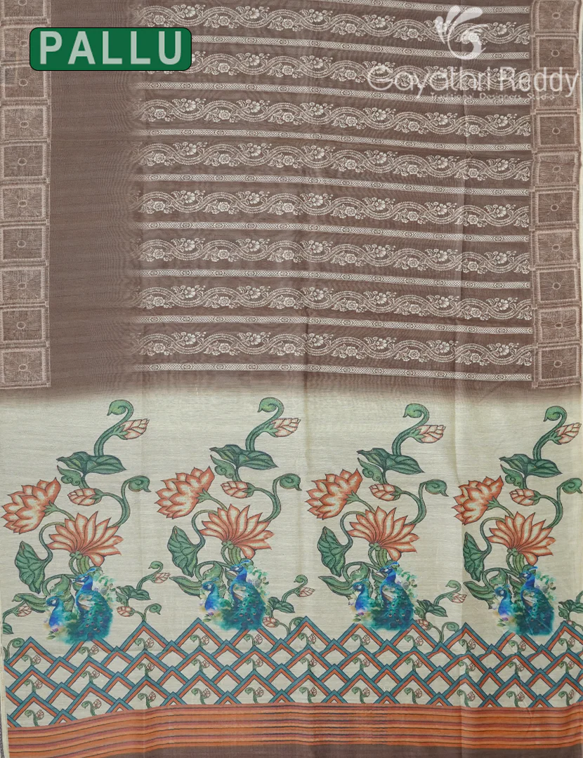 CHANDERI SILK SAREE-CPS1170 - Image 2