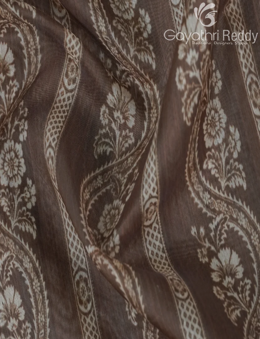 CHANDERI SILK SAREE-CPS1170 - Image 5