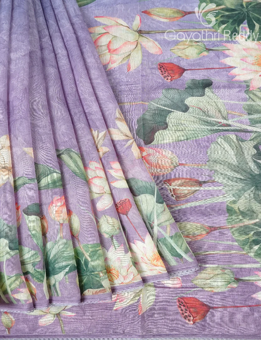 CHANDERI SILK SAREE-CPS1074 - Image 2