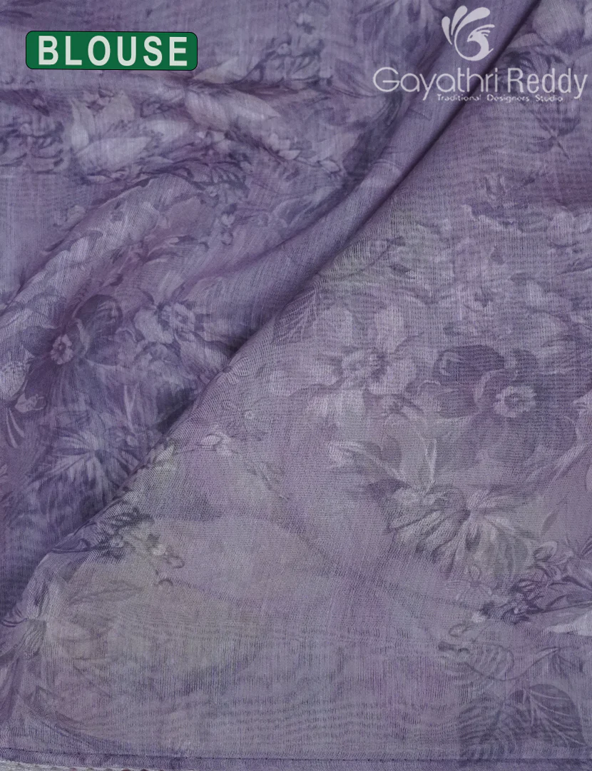 CHANDERI SILK SAREE-CPS1080 - Image 3