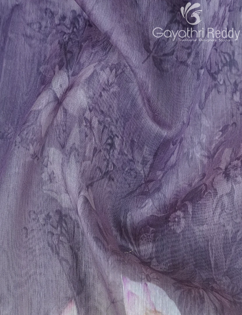 CHANDERI SILK SAREE-CPS1080 - Image 5