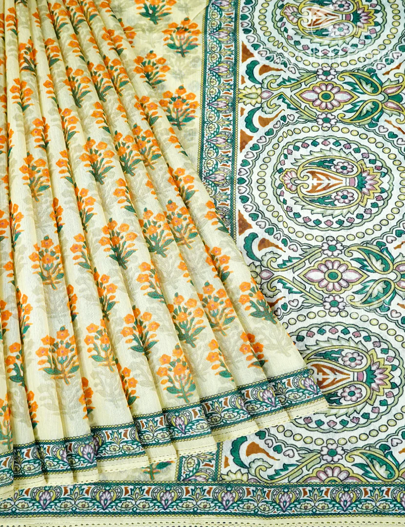 CHANDERI SILK SAREE-CPS1081 - Image 2