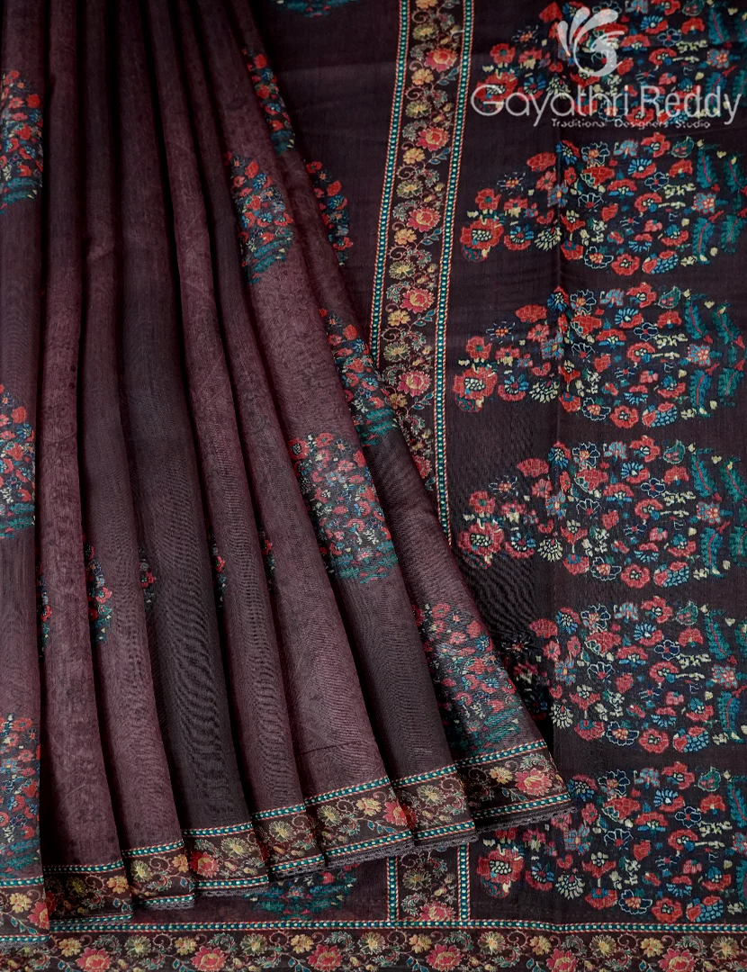 CHANDERI SILK SAREE-CPS1090