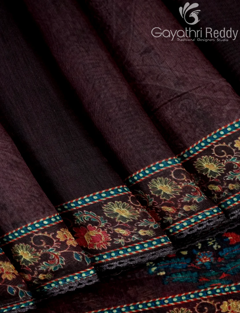 CHANDERI SILK SAREE-CPS1090 - Image 4