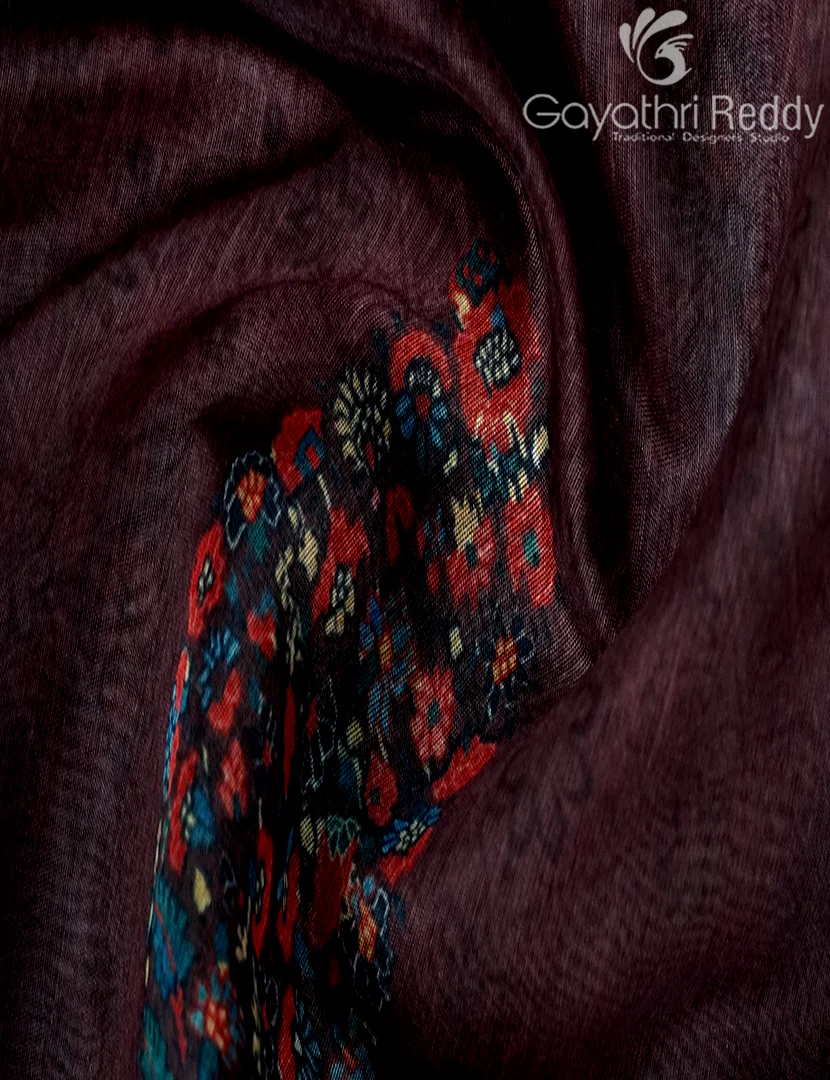 CHANDERI SILK SAREE-CPS1090 - Image 5