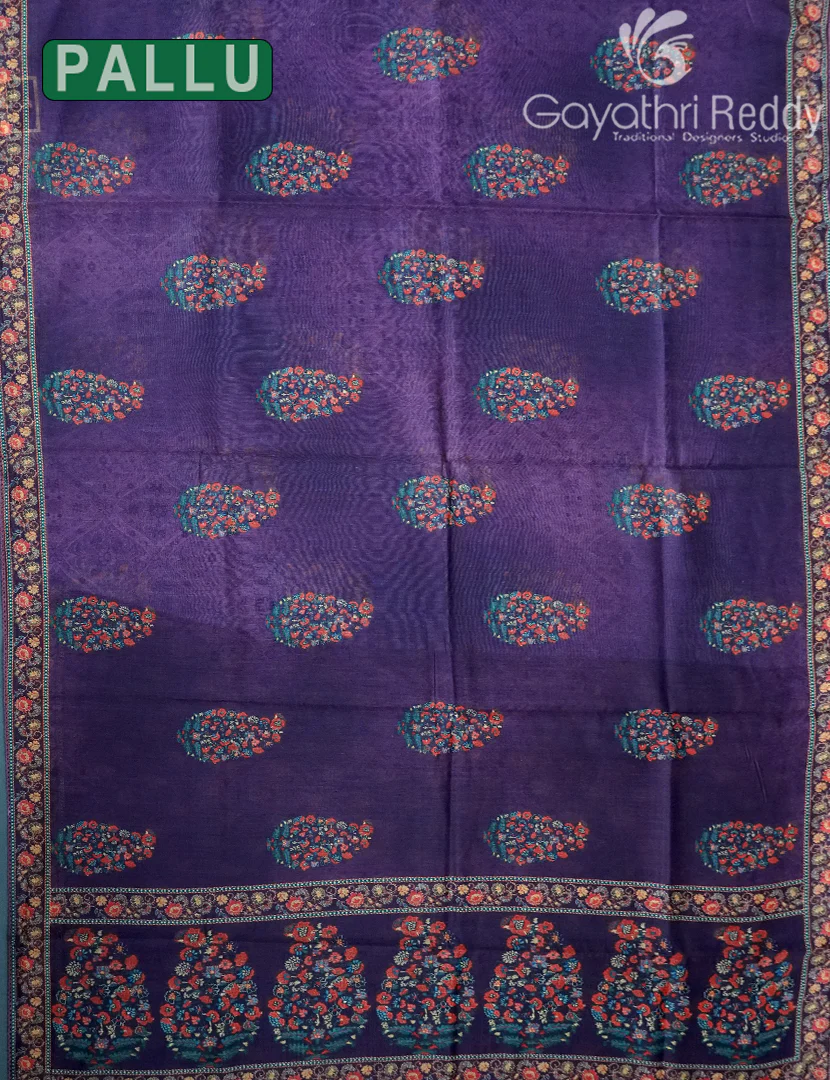 CHANDERI SILK SAREE-CPS1091 - Image 2