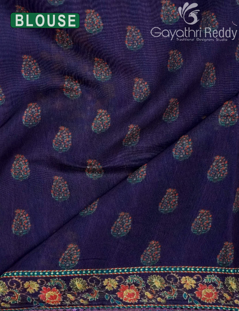 CHANDERI SILK SAREE-CPS1091 - Image 3