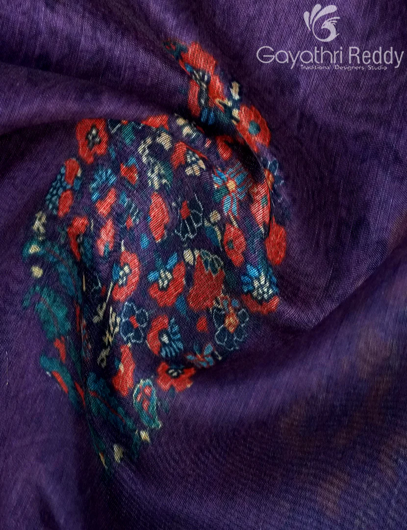 CHANDERI SILK SAREE-CPS1091 - Image 5