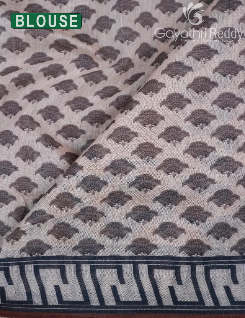 CHANDERI SILK SAREE-CPS1096 - Image 4
