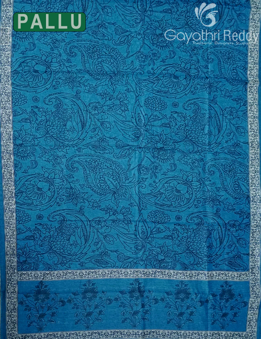 CHANDERI SILK SAREE-CPS1098 - Image 2