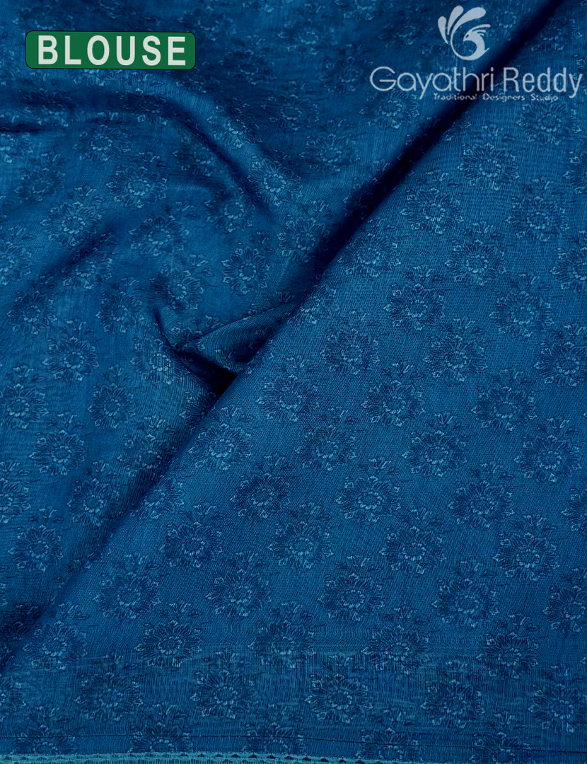 CHANDERI SILK SAREE-CPS1098 - Image 3