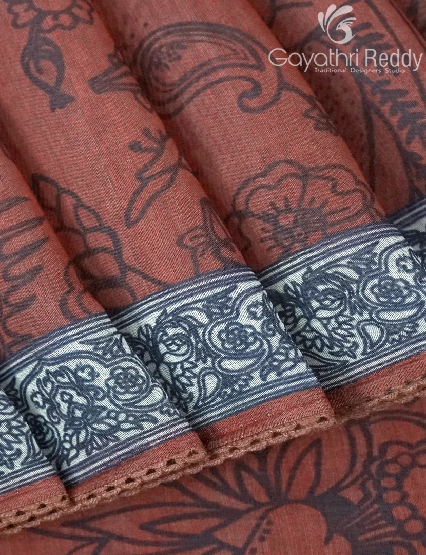 CHANDERI SILK SAREE-CPS1099 - Image 4