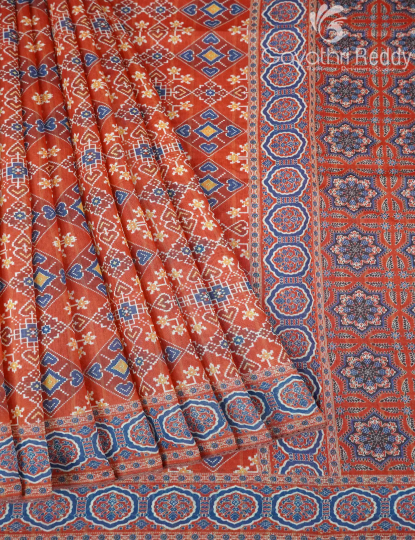 CHANDERI SILK SAREE-CPS1101 - Image 2
