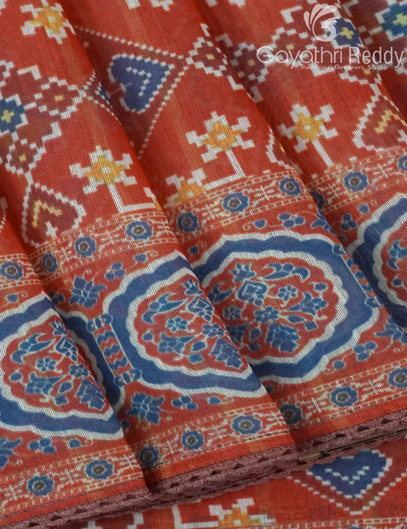 CHANDERI SILK SAREE-CPS1101 - Image 5