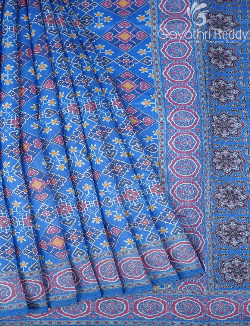 CHANDERI SILK SAREE-CPS1102 - Image 2