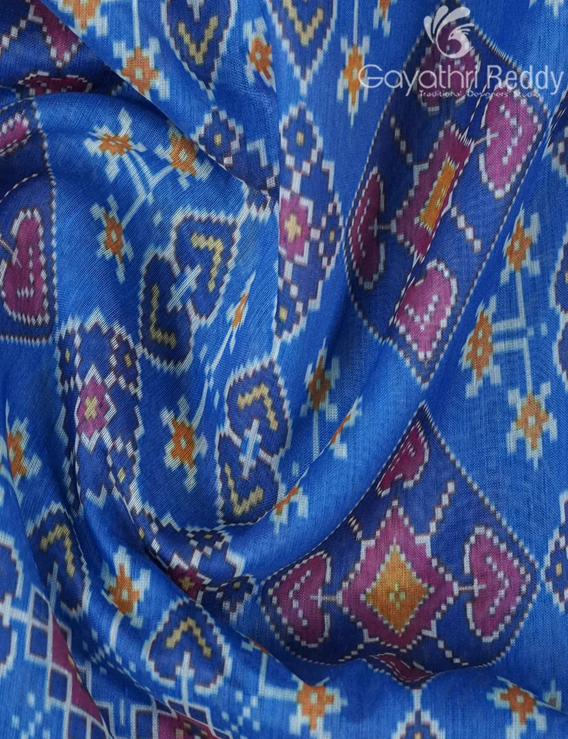 CHANDERI SILK SAREE-CPS1102 - Image 6