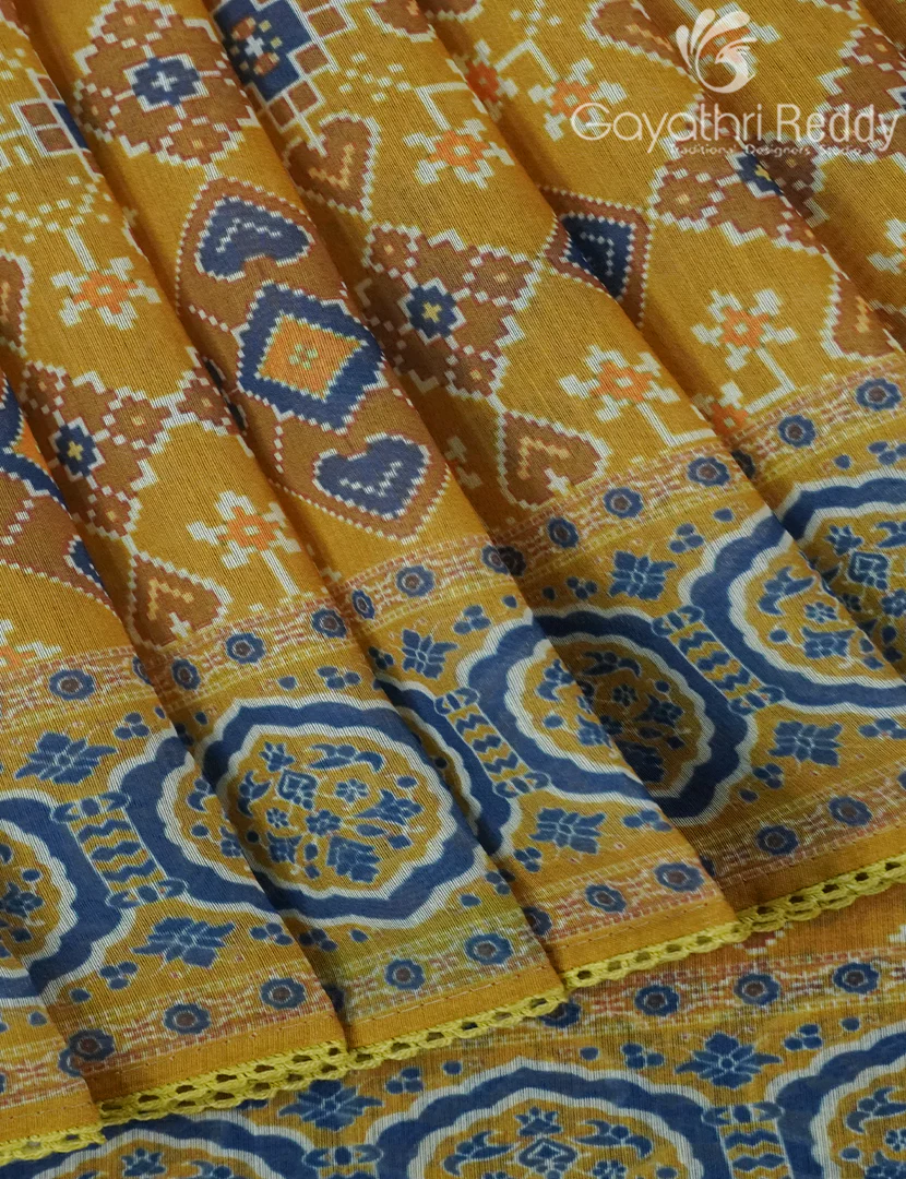 CHANDERI SILK SAREE-CPS1103 - Image 5