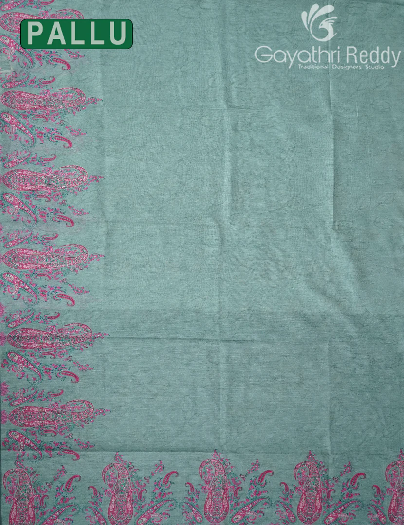 CHANDERI SILK SAREE-CPS1107 - Image 2