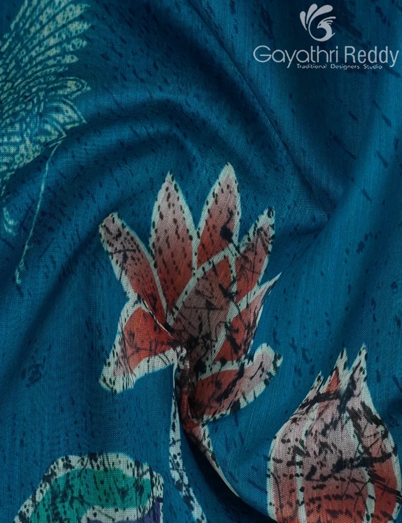 CHANDERI SILK SAREE-CPS1111 - Image 5
