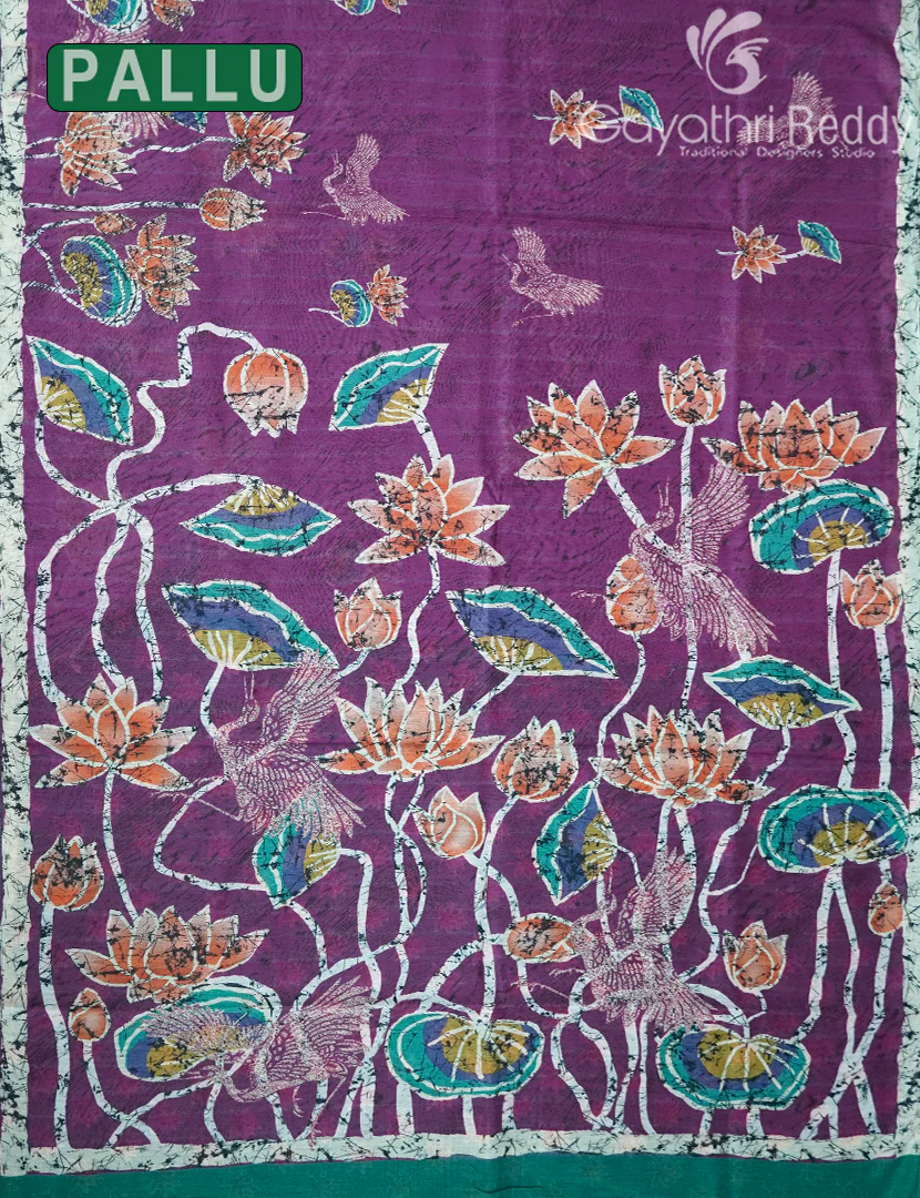 CHANDERI SILK SAREE-CPS1112 - Image 2