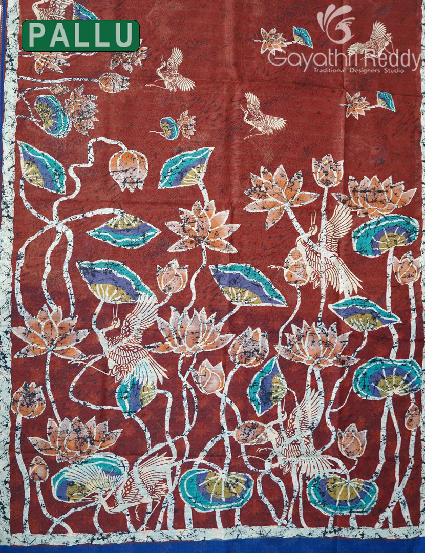 CHANDERI SILK SAREE-CPS1113 - Image 2