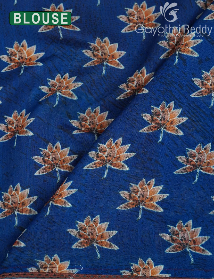CHANDERI SILK SAREE-CPS1113 - Image 3