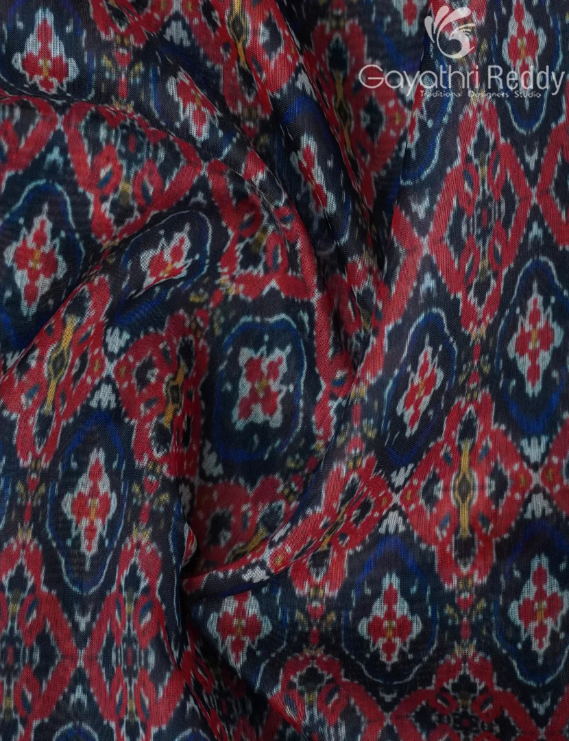 CHANDERI SILK SAREE-CPS1114 - Image 5