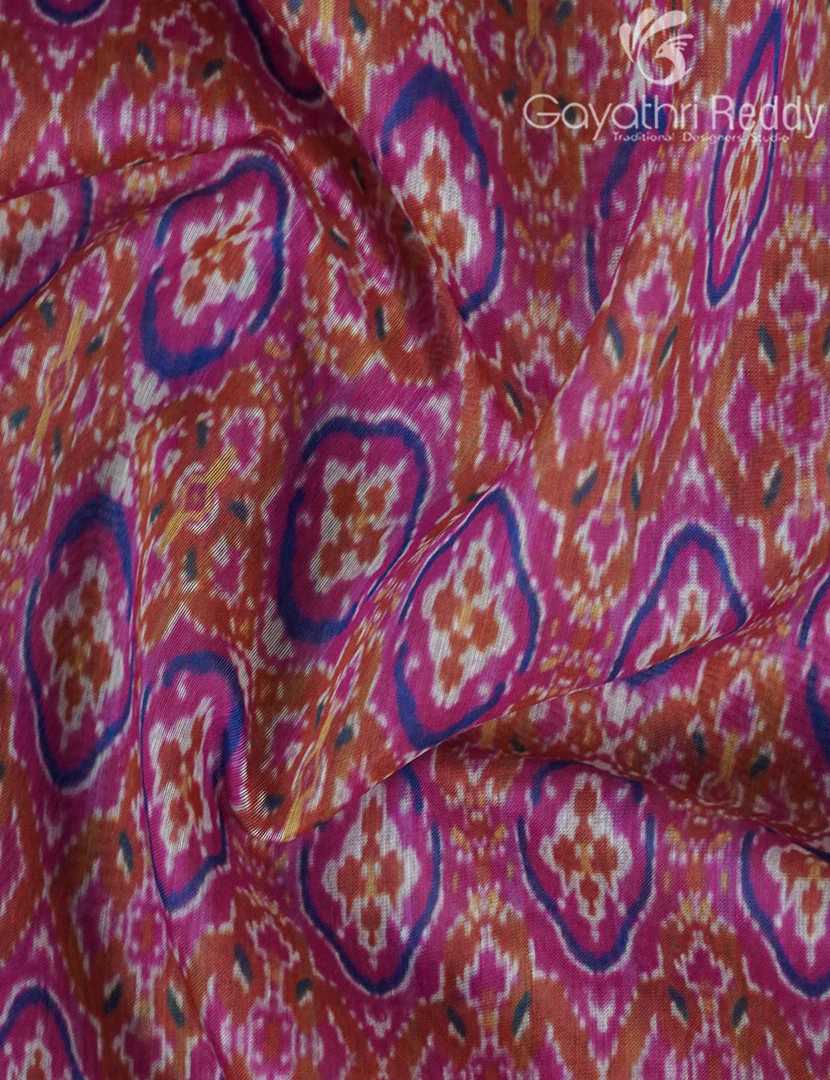 CHANDERI SILK SAREE-CPS1115 - Image 5