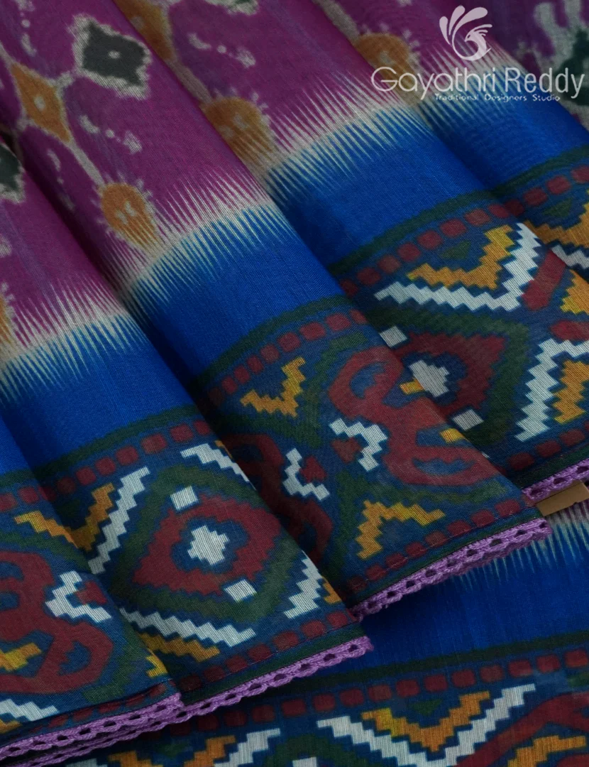 CHANDERI SILK SAREE-CPS1118 - Image 5