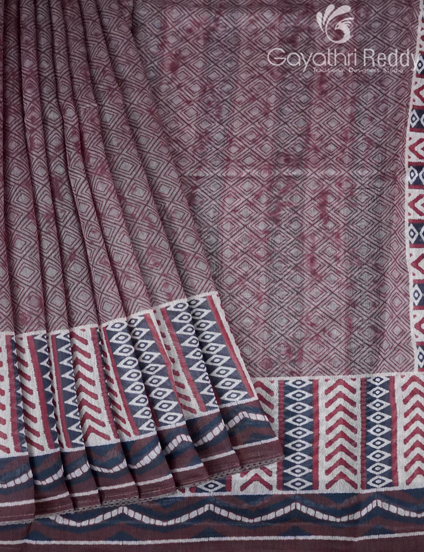 CHANDERI SILK SAREE-CPS1122