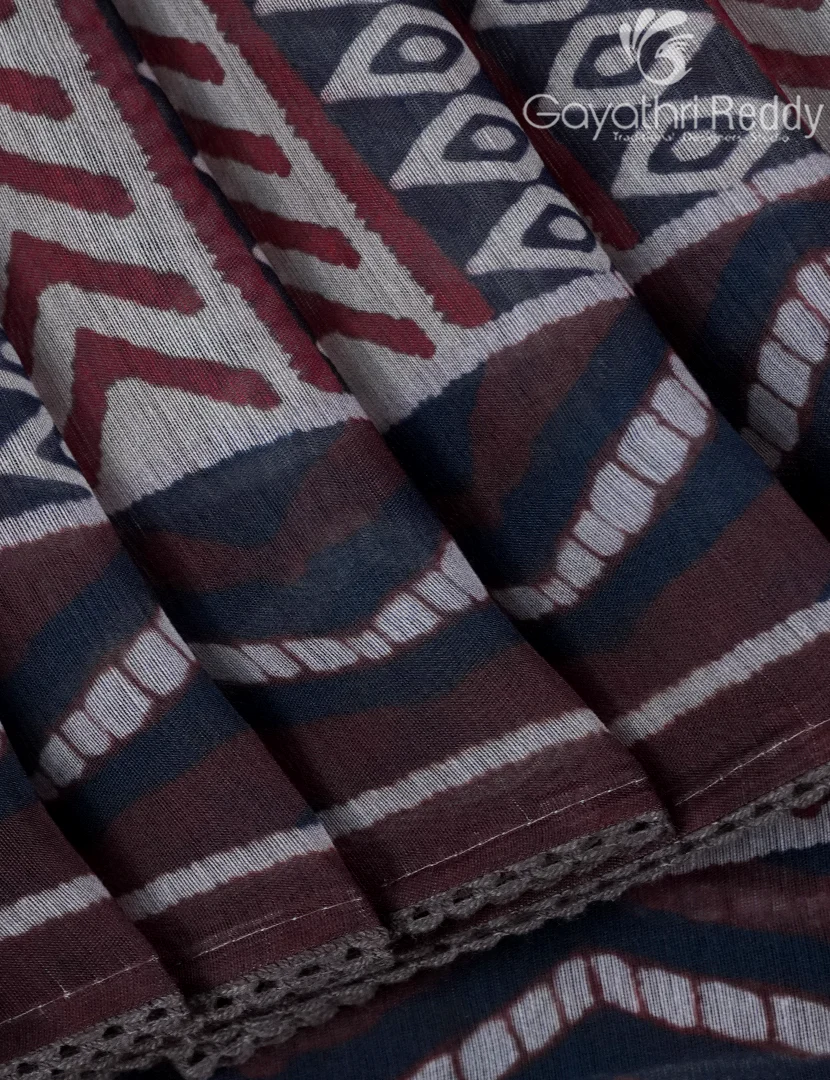 CHANDERI SILK SAREE-CPS1122 - Image 4