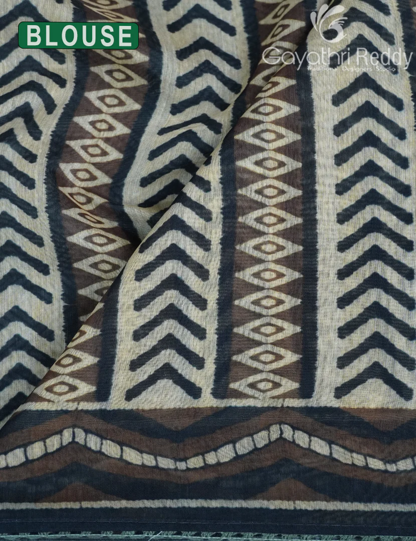 CHANDERI SILK SAREE-CPS1123 - Image 3
