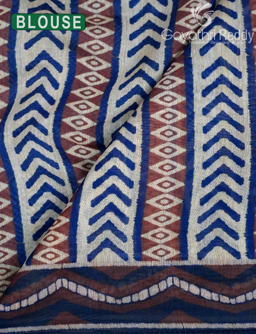 CHANDERI SILK SAREE-CPS1124 - Image 3