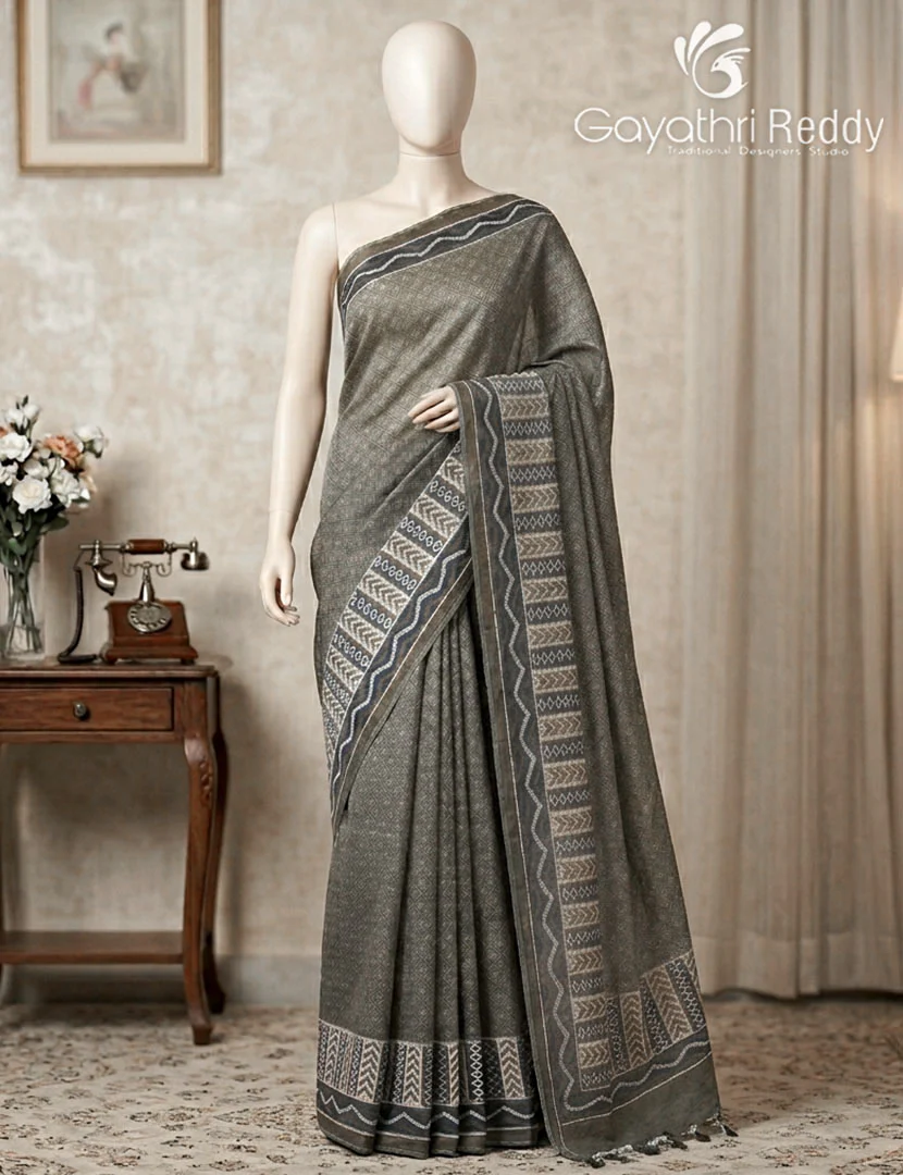 CHANDERI SILK SAREE-CPS1125